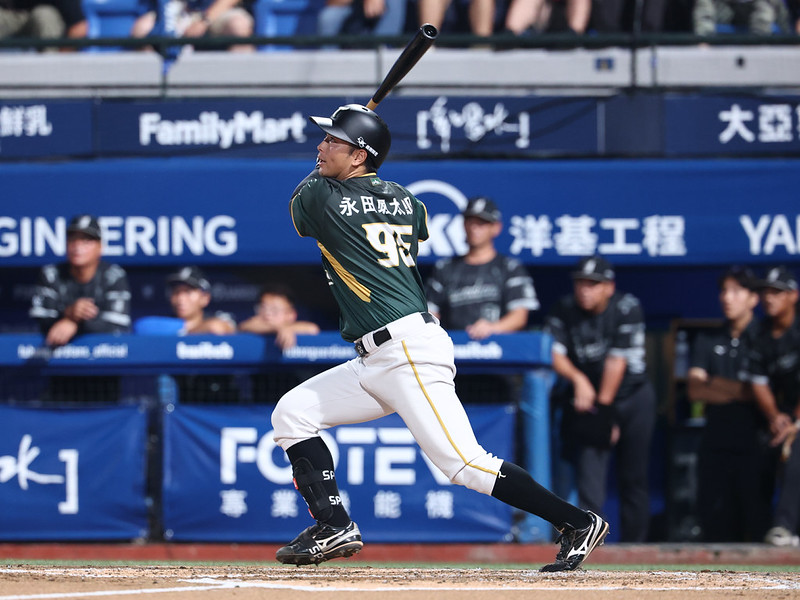 中職》永田颯太郎連3場安打也首次失誤　台鋼在天母險勝味全