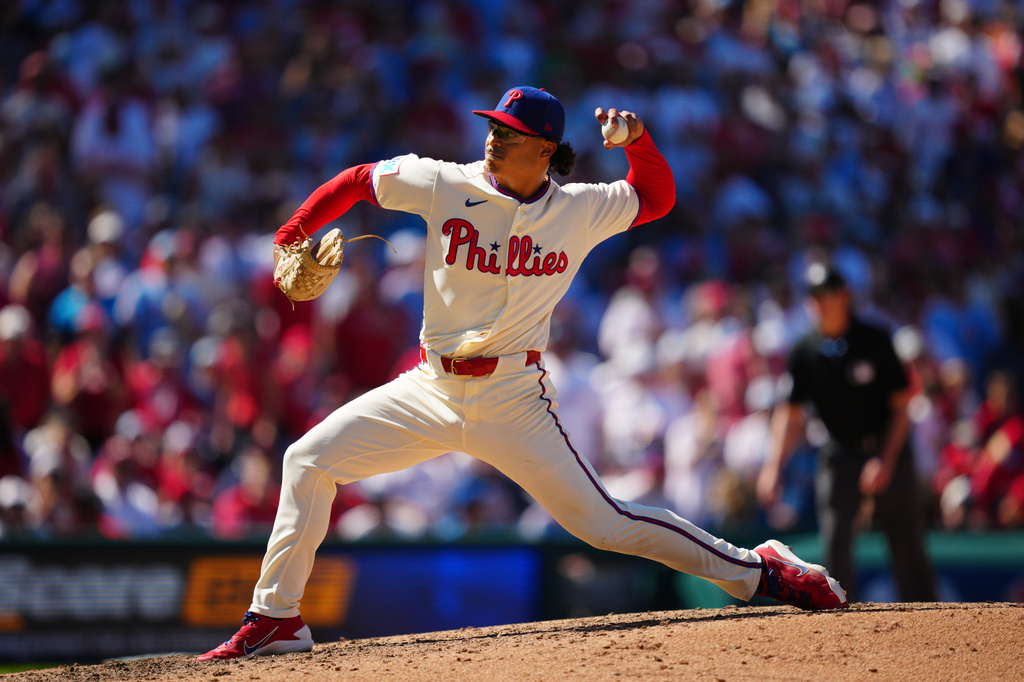 MLB》Luzardo左肩發炎進傷兵名單　費城人季後賽輪值添變數