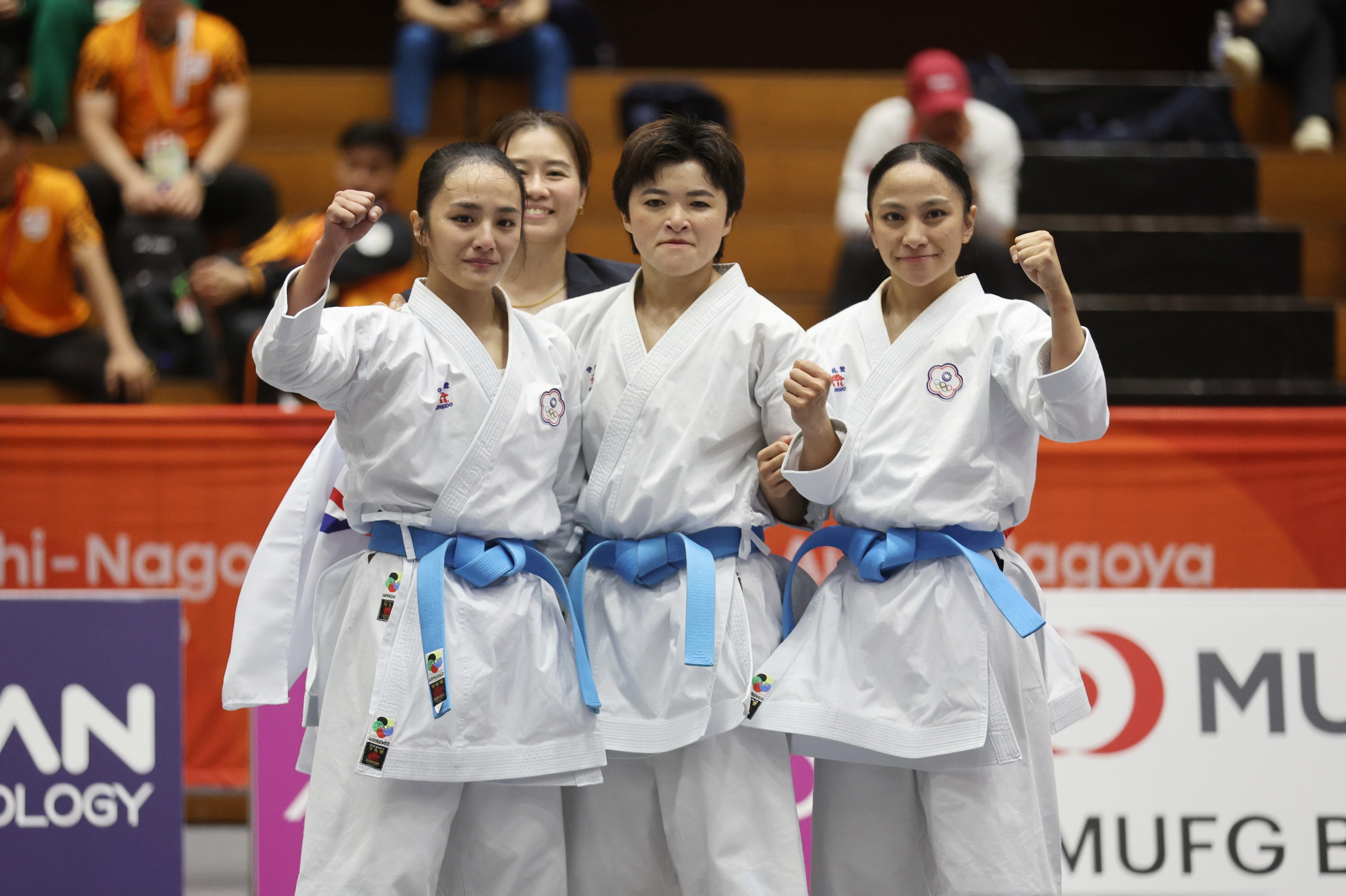 ​亞運直擊》再添獎牌！簡慧萱、田欣兒、洪芷暄空手道團體形銅牌