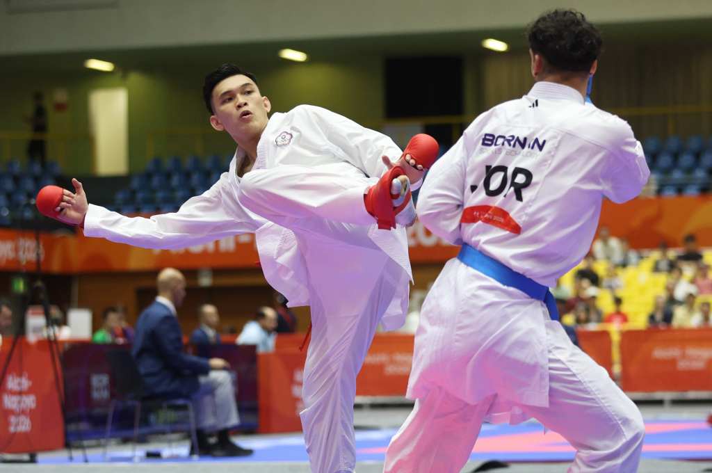 名古屋亞運》空手道男子84公斤級鍾孟宇對打奪銅！　中華隊已奪8面獎牌