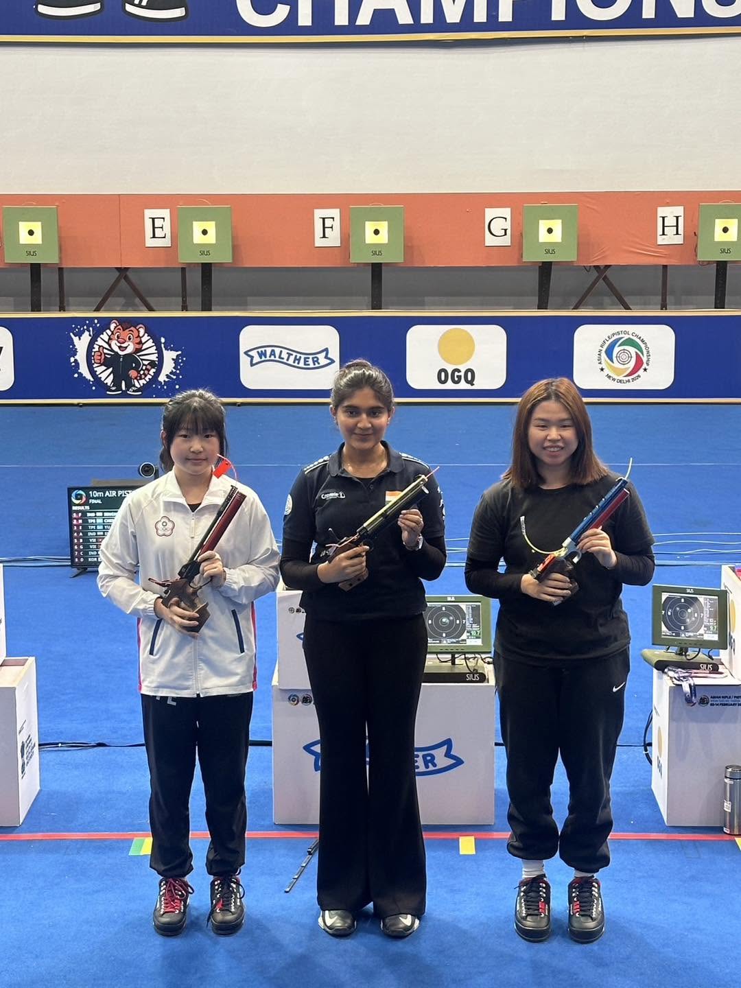 名古屋亞運》好可惜！鄭晏晴10公尺空氣手槍第4作收無緣獎牌　南韓秋佳恩破亞洲紀錄奪金