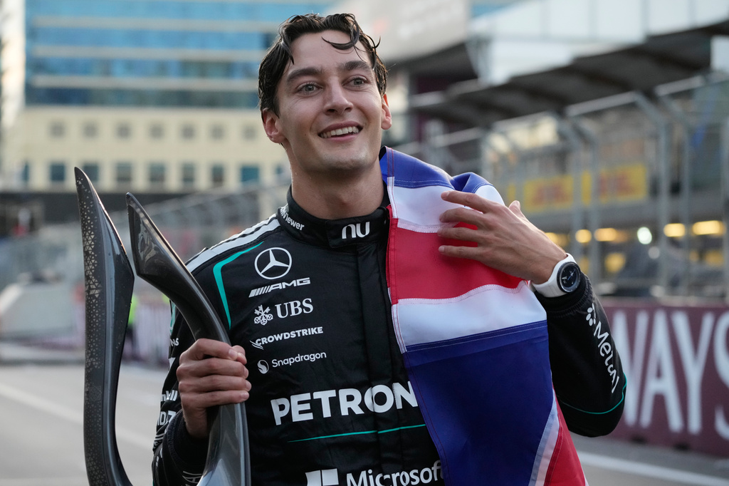 F1》Russell亞塞拜然站封王　與Antonelli積分差縮至66分