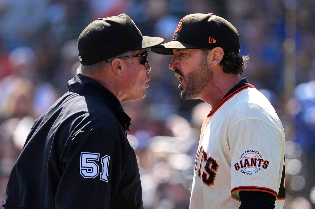 MLB》巨人主帥不滿貝茲判決抗議　菜鳥年7度被趕！驅逐次數大聯盟最多