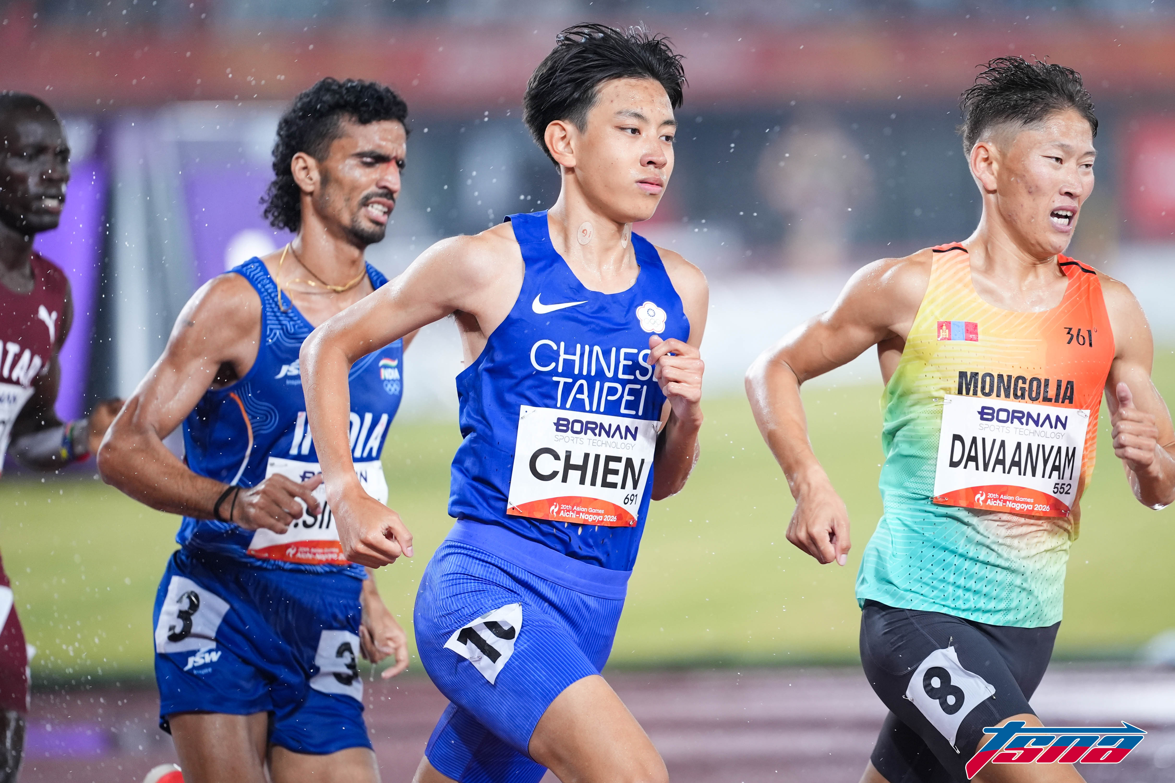 亞運直擊》19歲旅日小將簡子傑破1500公尺全國紀錄 嘆最後100公尺沒加速