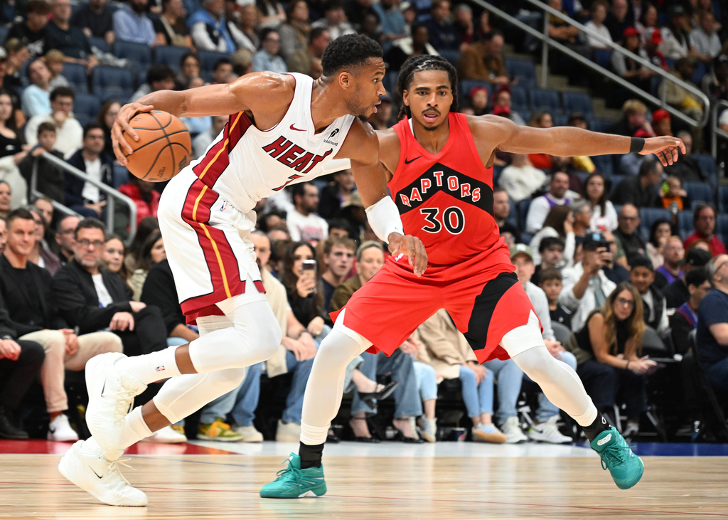 NBA》字母哥首披熱火戰袍亮相打半場繳9分7助攻    助隊大勝暴龍