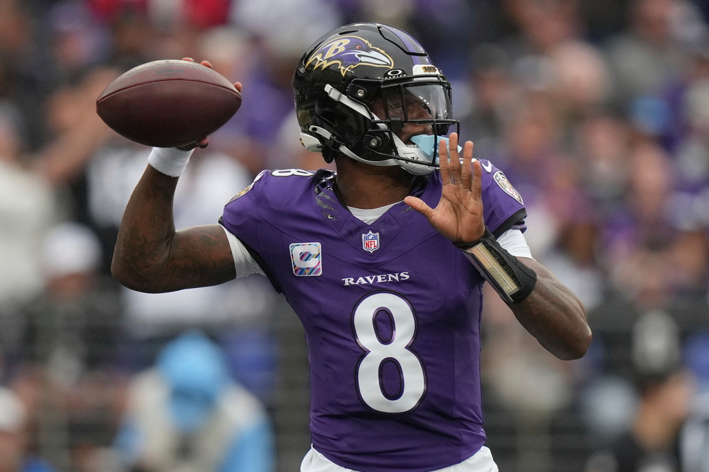 NFL》Jackson傷退烏鴉下半場掛蛋　24比18驚險退泰坦