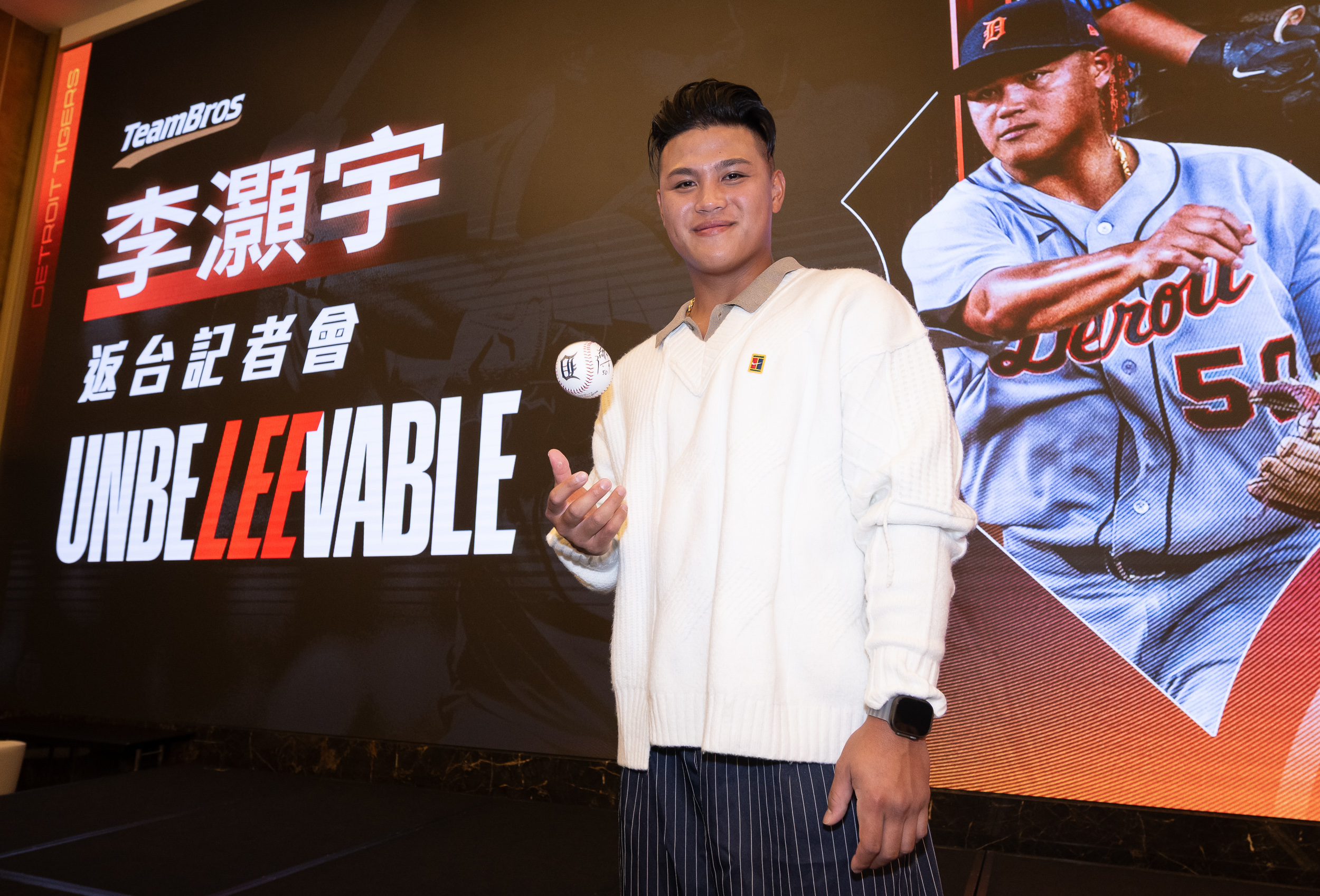 MLB》遭鄧愷威三振還被笑！李灝宇喊「不要笑我」　曝台灣對決格外興奮